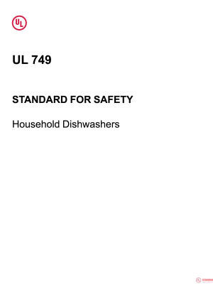 UL 749 PDF